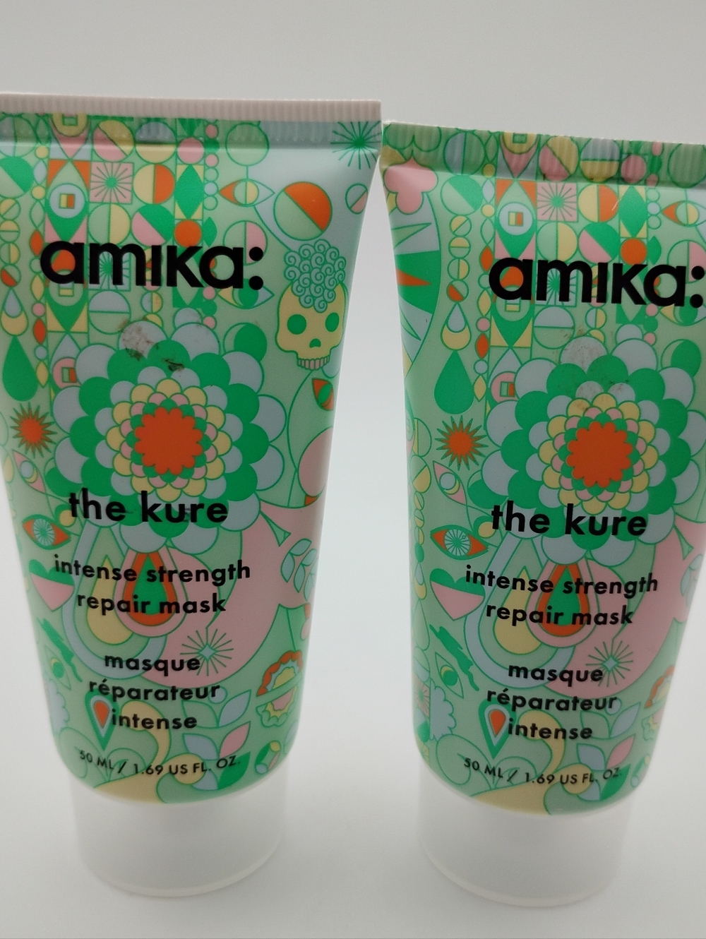 3 Amika The Kure Intense Strength Repair Mask - All Included & Brand New